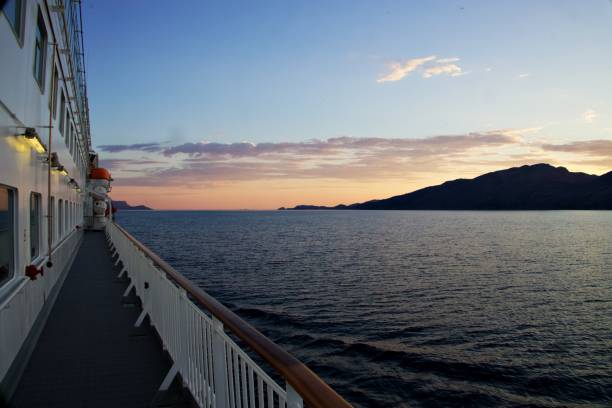 istock On panorama deck of cruise ship 2183138387