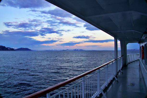 istock On panorama deck of cruise ship 2183138491