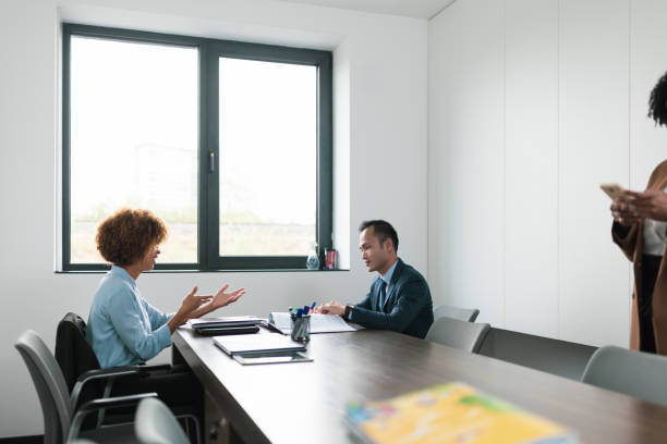 istock Business Meeting in Modern Office 2183159398