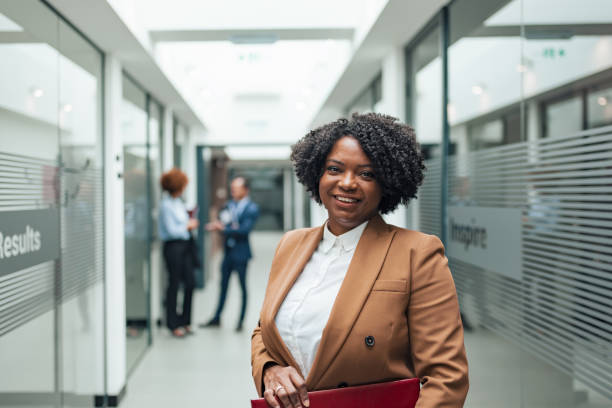 istock Confident Businesswoman in Modern Office 2183159407