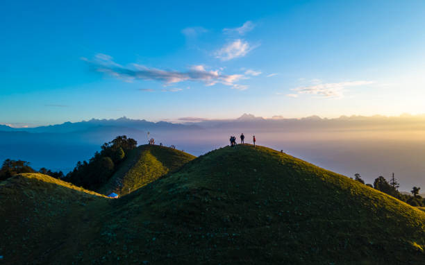istock aerial view of greenery mountain hill 2183168134