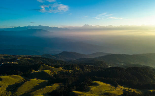 istock aerial view of greenery mountain hill 2183168188