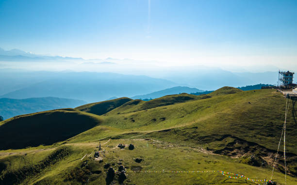 istock aerial view of greenery mountain range 2183168236