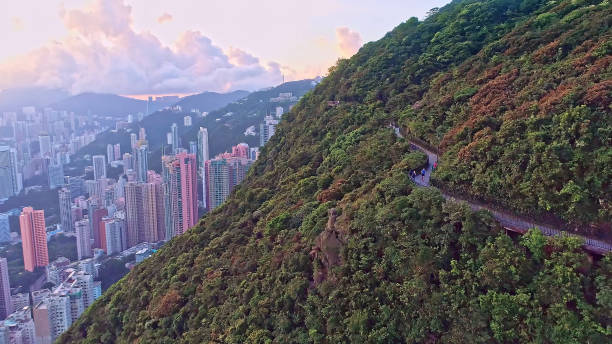 Victoria Peak,Hong Kong,China,Asia.