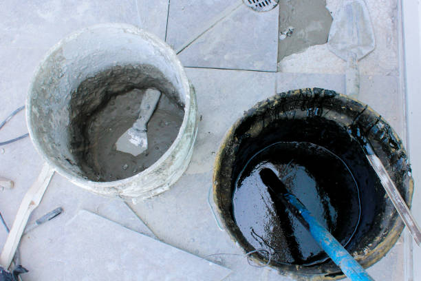 istock Buckets with painting and cement 2183187093