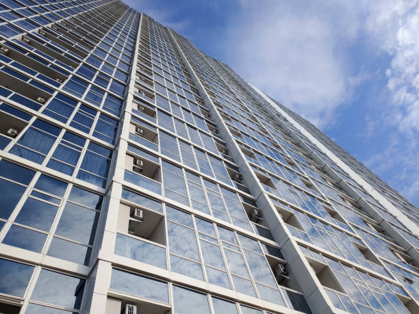 istock Low angle view of skyscraper in Jakarta, Indonesia 2183193744