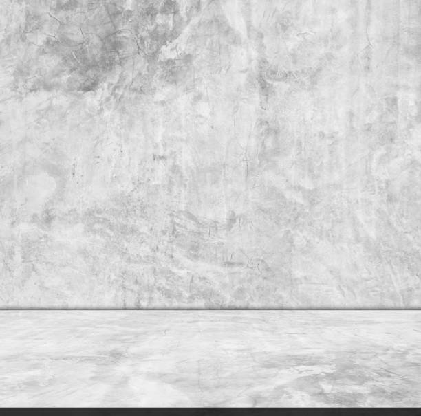 istock Wall background white grey studio floor kitchen table platform room gray cement mockup Scene light shadow backdrop concrete place product empty loft workshop shelf bg minimal display concrete 2183198057