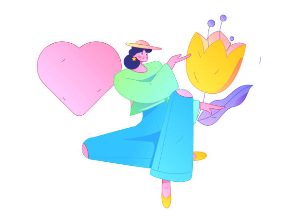 istock 3.12 International Women's Day professional women flat character vector concept operation hand drawn illustration 2183214426