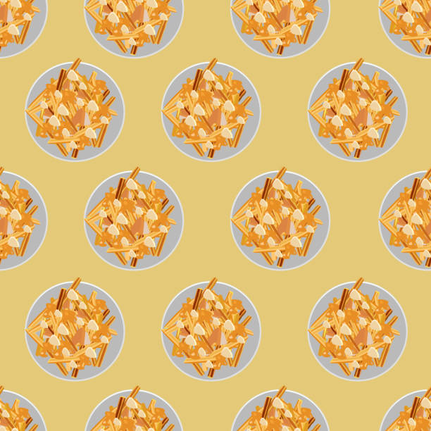 Poutine Patterns 190+ Poutine Stock Illustrations, Royalty-Free Vector Graphics & Clip ...