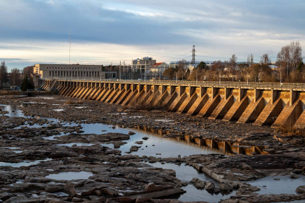 istock Merikoski power plant dam in Oulu, Finland 2183229518