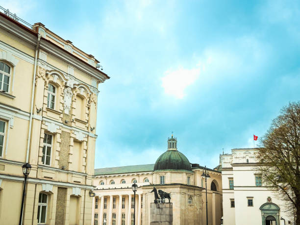 istock Street view of Vilnius in Lithuania 2183229611