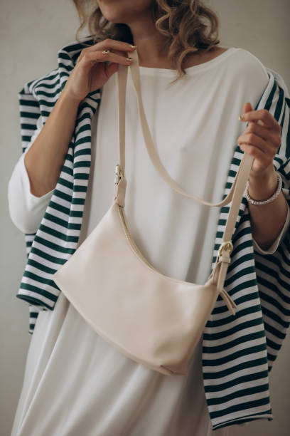 istock Summer fashion with handbag 2183230120