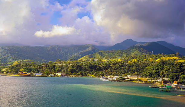 istock Fading Daylight at Alotau Harbor , Papua-New Guinea 2183234609