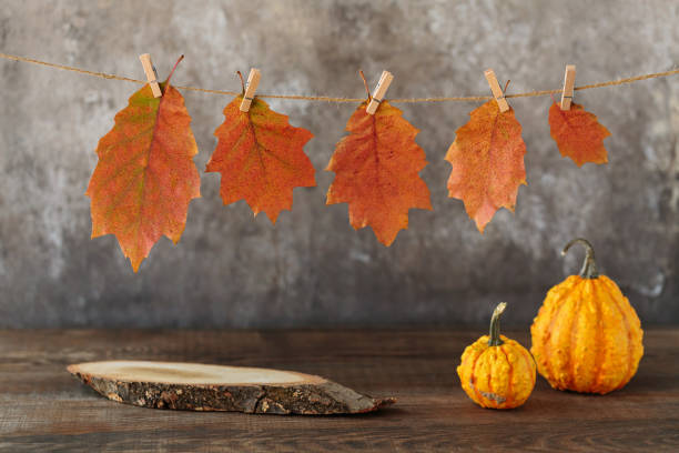 istock Fall Seasonal Background. Thanksgiving mockup 2183238951