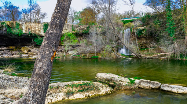istock Jerea River Waterfall, Pedrosa de Tobalina, Spain 2183243701
