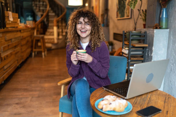 istock Woman enjoying in coffee at cafe 2183246024