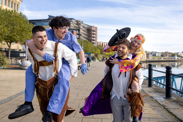istock Costumed Companions 2183250844