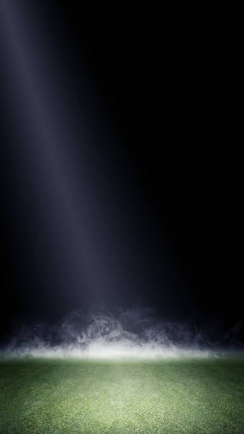 istock Surface of green grass. Abstract texture with mist or fog 2183260424