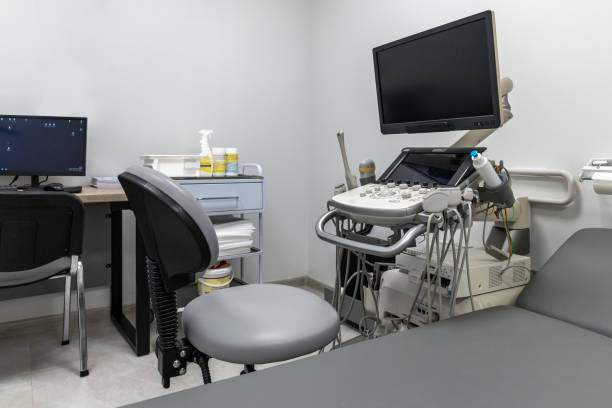 istock Modern Medical Office with Ultrasound Equipment 2183273380