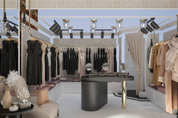 istock 3d render of fashion shop 2183274852