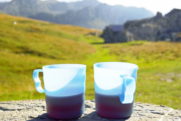 A rest stop during a hike in Lukavica, Montenegro.