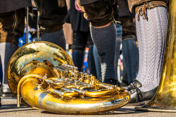 istock typical music instrument of a bavarian brass band 2183282347