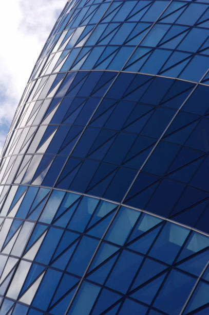 AXYWRJ London Gherkin London skyscraper detail.