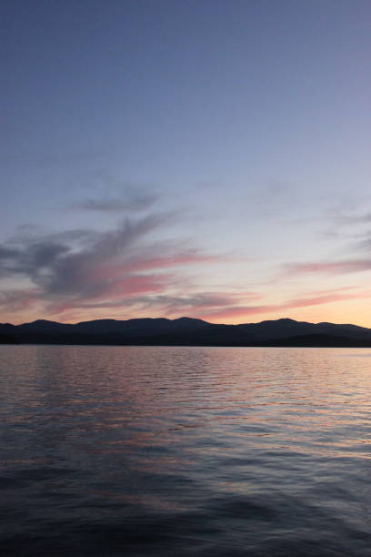 istock Vibrant Sunset over the Lake 2183298956