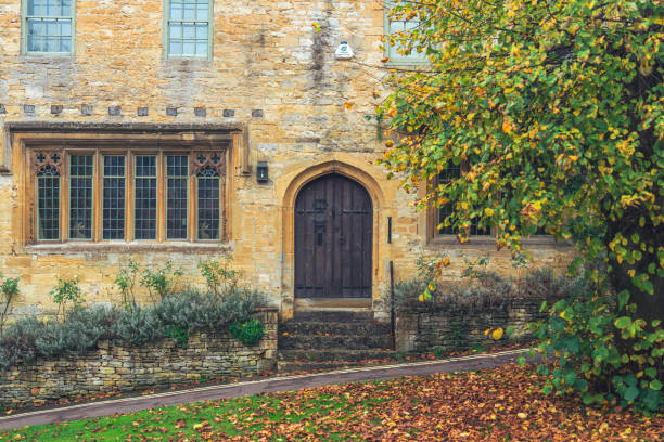 a cottage in an english village