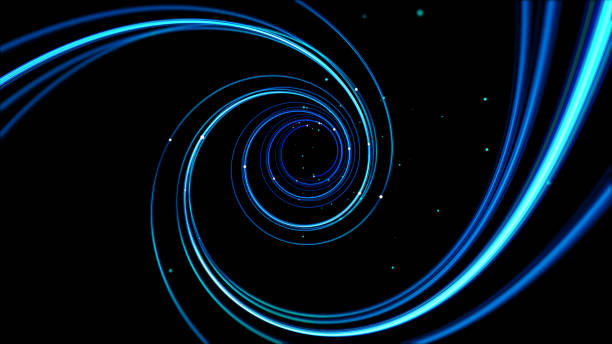 istock Spiral particles of futurism 2183312384