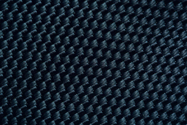 istock Black close-up macro fabric texture,Soft black color ribbed fabric pattern close up as background 2183313772