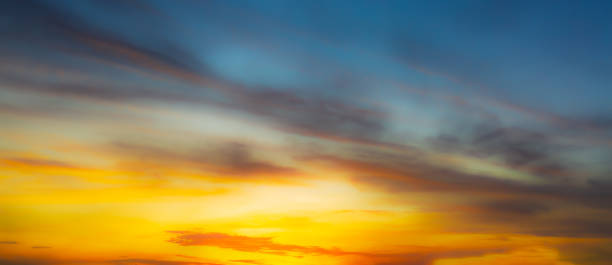 istock Blurred sky background,Sunset Sky Background,Sunrise cloud Orange,Background formed by a bright pastel authentic sky during sunset. Pink, peach, blue blur elegant backdrop with empty space perfect for design . Light color 2183313880