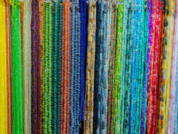 istock Set of for needlework and beading. handmade beaded jewelry 2183320094
