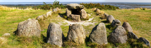 istock The Harhoog is a dolmen, a rectangular megalithic tomb from the Funnelbeaker culture, located near Keitum on the island of Sylt 2183328482
