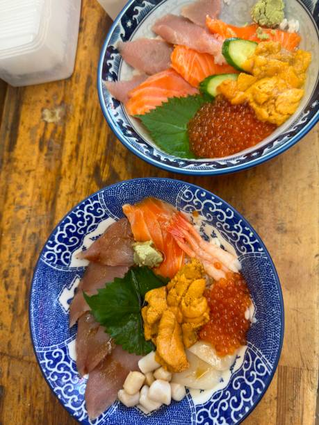 istock Authentic Japanese Seafood Bowl 2183335617