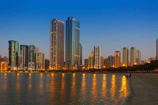 istock General view of modern buildings in Sharjah 2183348194