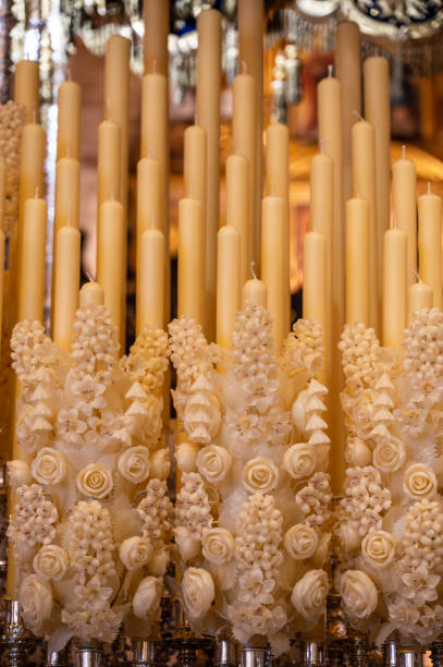 Candele decorate in Snfalusis