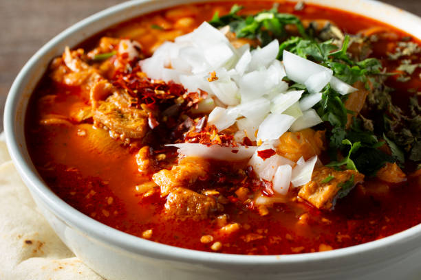 istock bowl of menudo 2183357543