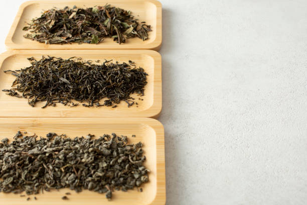istock bamboo trays of loose leaf tea 2183358767