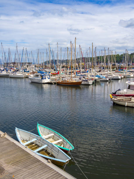 Brittany is full of beautiful villages, on its coast, with a marina, such as Port Saint-Jacques. There is also always a spacious sandy beach.