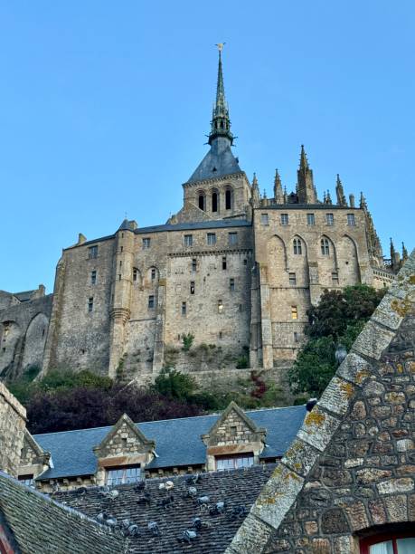 istock View of Mt. St-Michel Abbey 2183369953