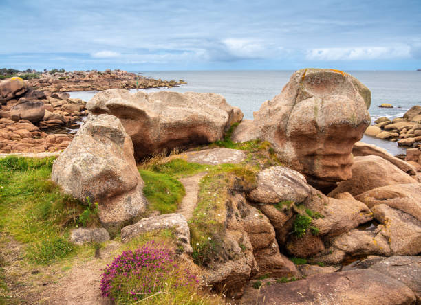 istock Ploumanach, Brittany, Pink granite coast 2183377526