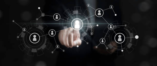istock Human resources, HR, Recruitment Team, Staff management and Relationship, Teamwork, Businessman choose Human Resources on global structure network and Management recruitment employment. 2183394047