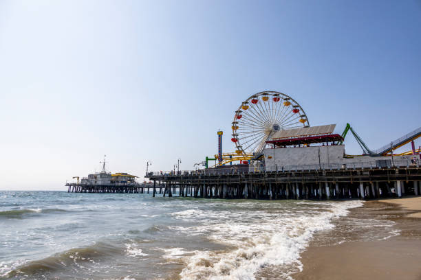 istock Sunny Day at Santa Monica Pier 2183399412
