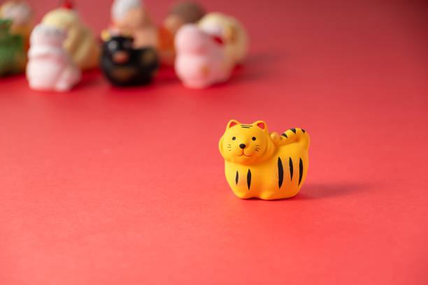 istock Year of the Tiger zodiac figure. 2183409120