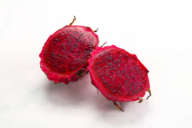 istock Raw sweet red dragon fruit 2183409597