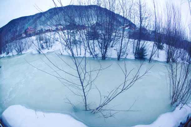 The river that flows through the Listvyanka city in Russia.
