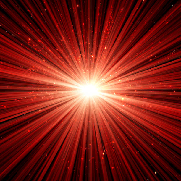 istock A creative glittering bright dark red maroon colored glamorous glittery shiny festive New Year, Diwali blank vector backgrounds or backdrops with vibrant sunburst pattern and shining sunbeam / light beam 2183419170