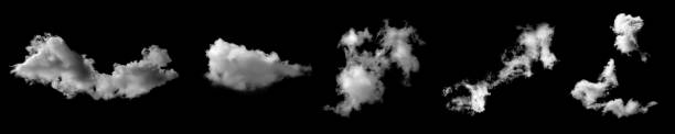 istock Clouds in the sky with black and white isolated like background with lights and pattern isolated on the image. 2183427597