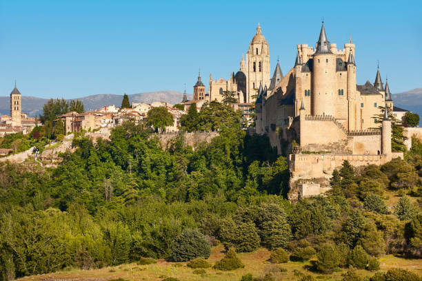 Taken late afternoon in Segovia, Spain.
